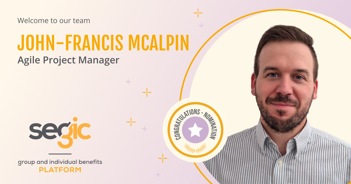 Segic is proud to welcome John-Francis Lyons-McAlpin as an Agile Project Manager