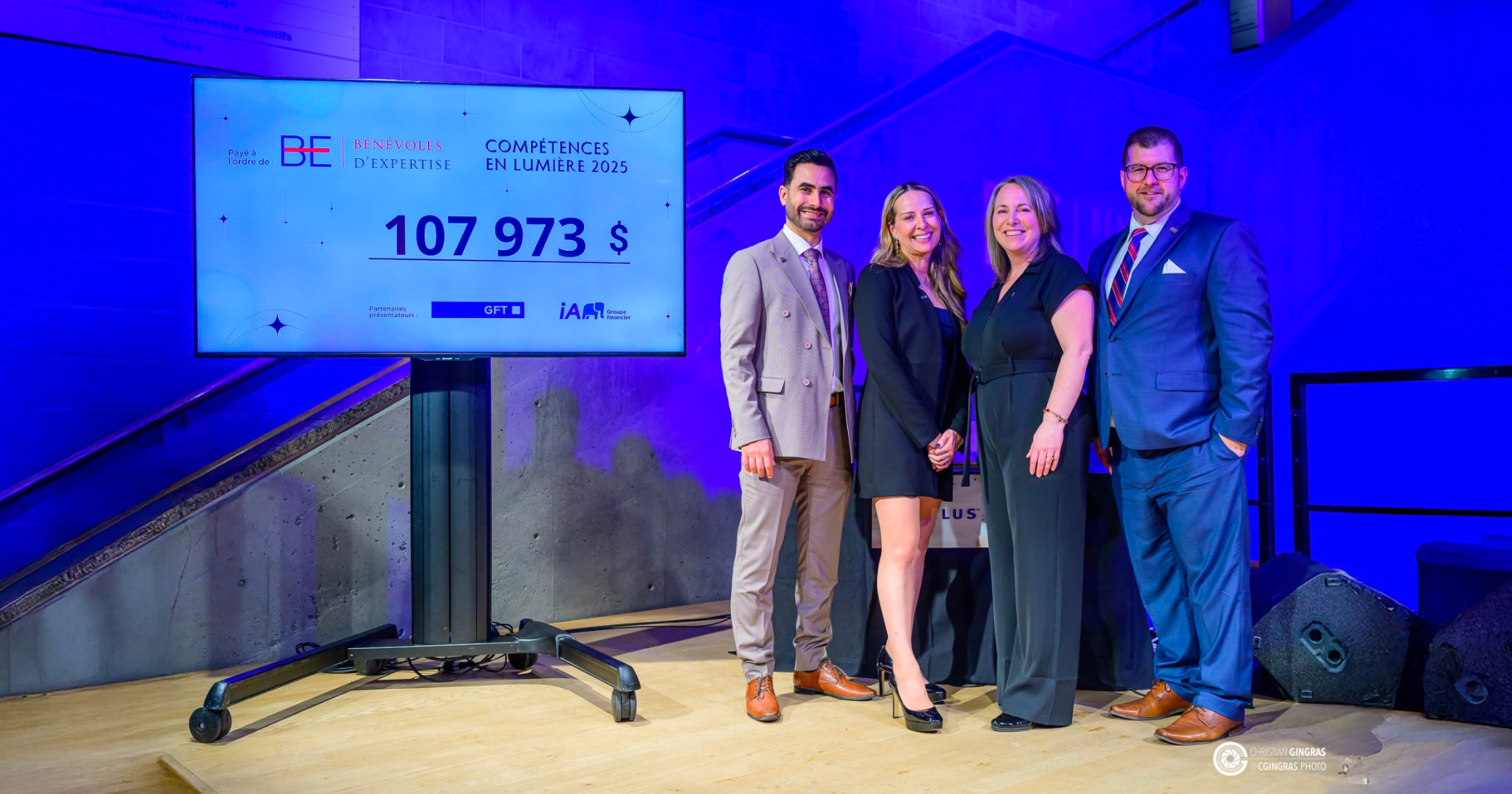 107 973 fois merci ! Segic appuie le bénévolat de compétences