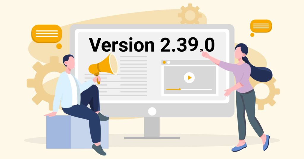 Illustration du déploiement Segic version 2.39.0, mettant en avant les nouveautés et améliorations de la plateforme SaaS.